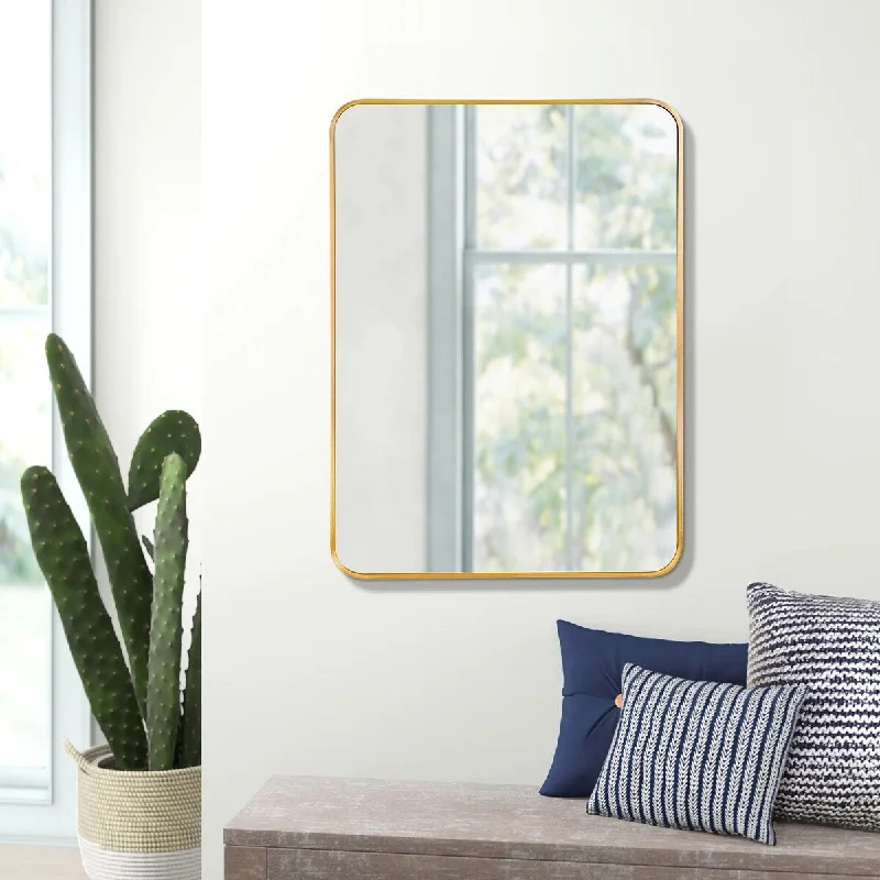 24"x36" Cornevian Rectangular Bathroom Wall Mirror - N/A