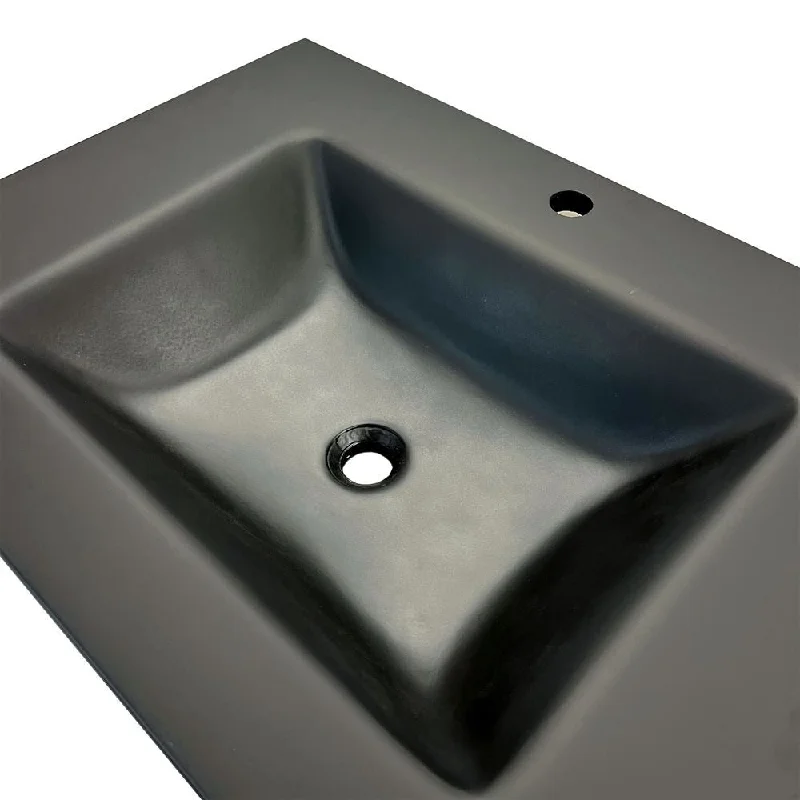 31" Single Concrete Ramp Sink Top - 31 in.