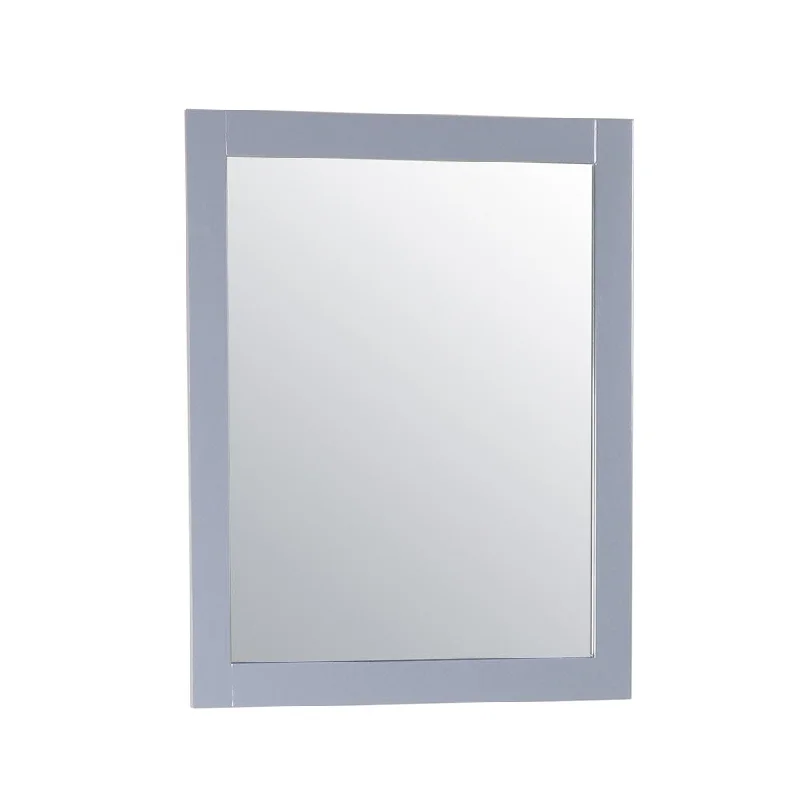 AA Warehousing Zenith Grey Rectangle 31.5-inch Bathroom Mirror