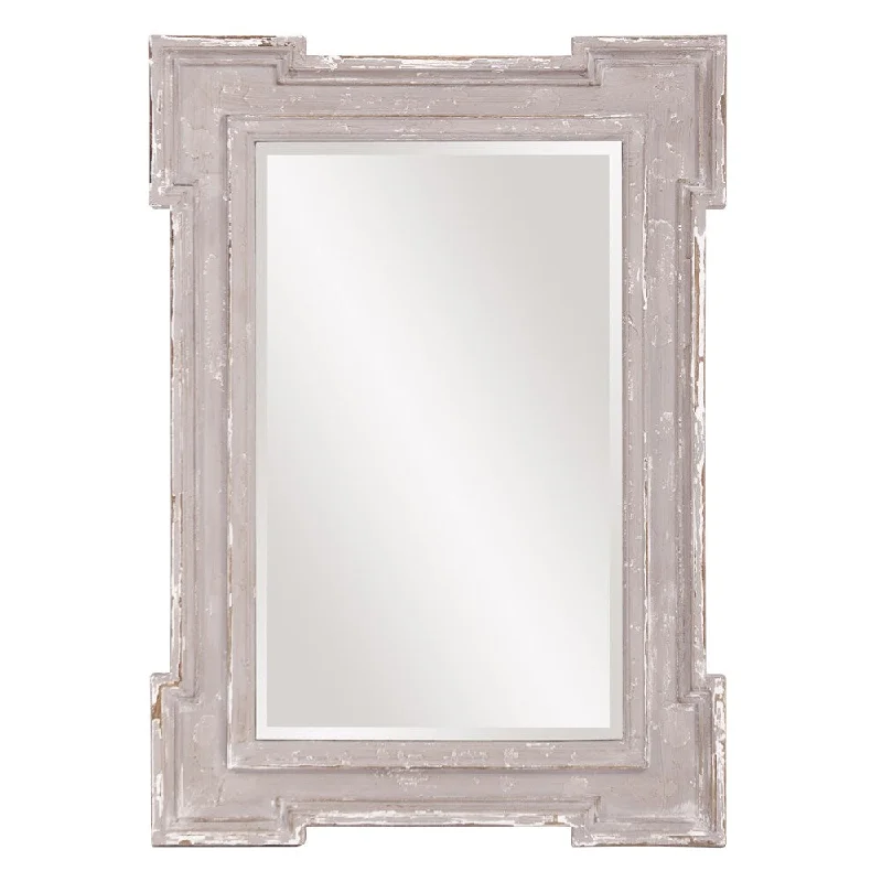 Allan Andrews Rhett Rustic Taupe Wall Mirror