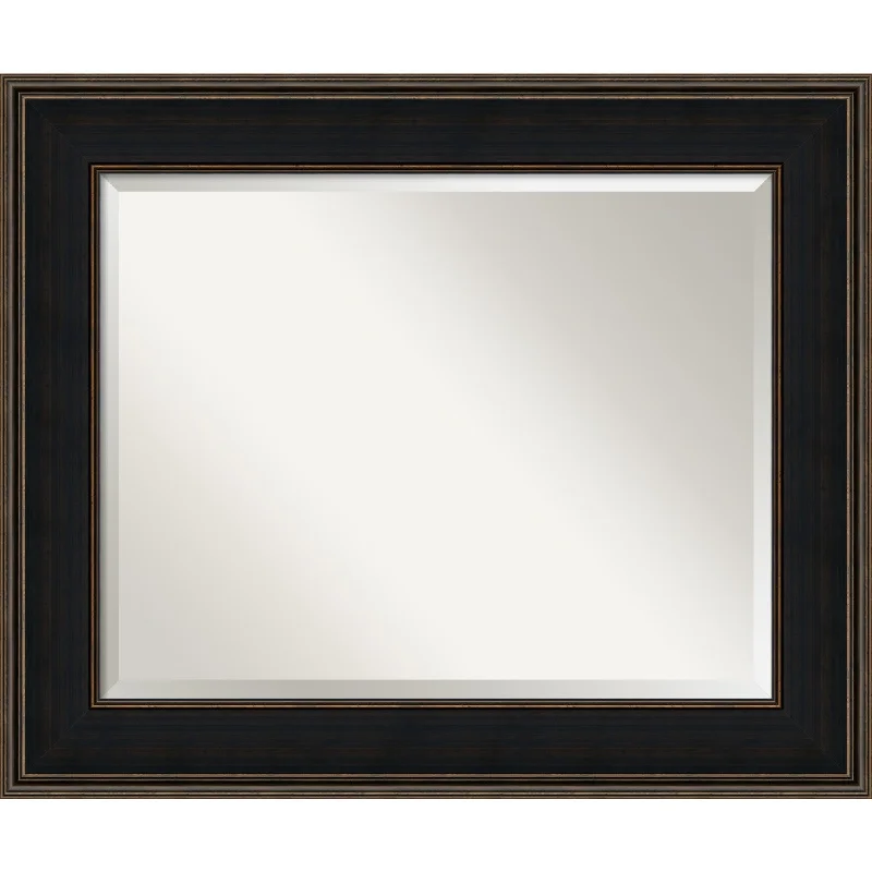 Bathroom Mirror Large, Mezzanine Espresso 36 x 30-inch - 29.62 x 35.62 x 1.136 inches deep