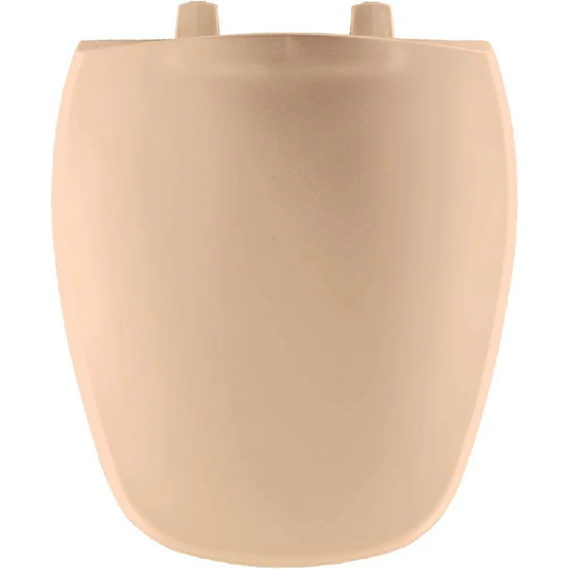 Bemis Round Closed Front Toilet Seat in Peach Bisque 222813