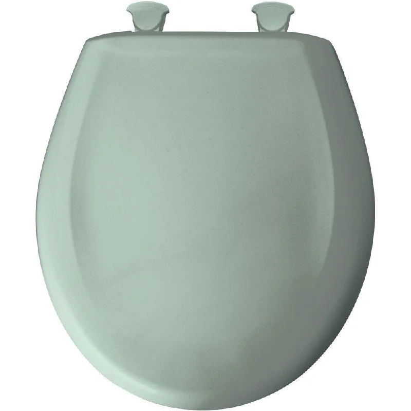 Bemis Round Closed Front Toilet Seat in Seafoam 529740