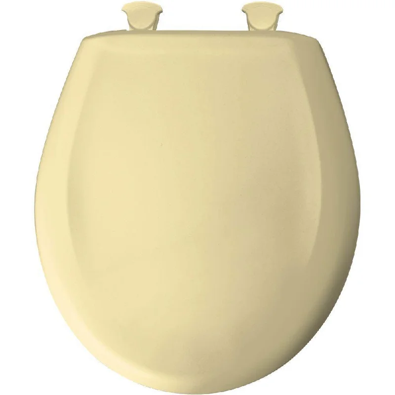 Bemis Round Closed Front Toilet Seat in Sunlight 529743