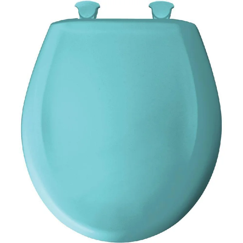 Bemis Round Closed Front Toilet Seat in Surf Green 529693