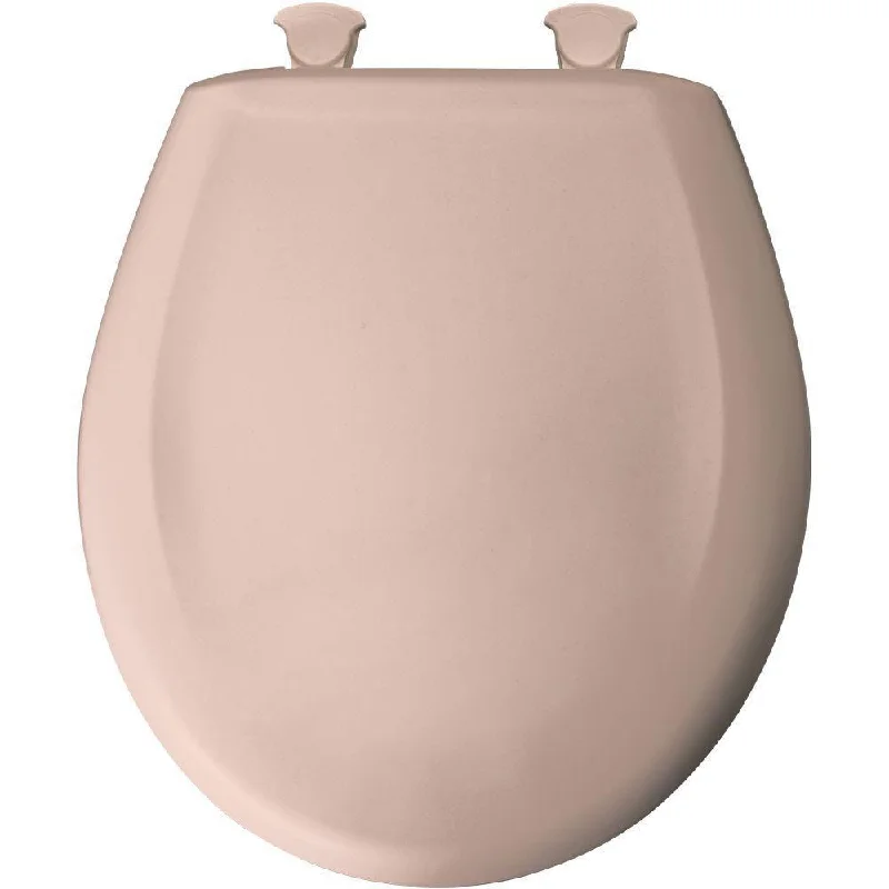 Bemis Round Closed Front Toilet Seat in Venetian Pink 496455