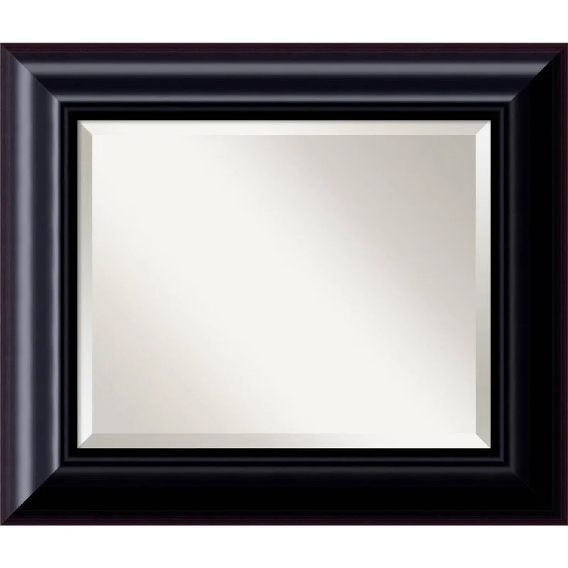 Dark Chestnut Wall Mirror - Medium 27 x 23-inch