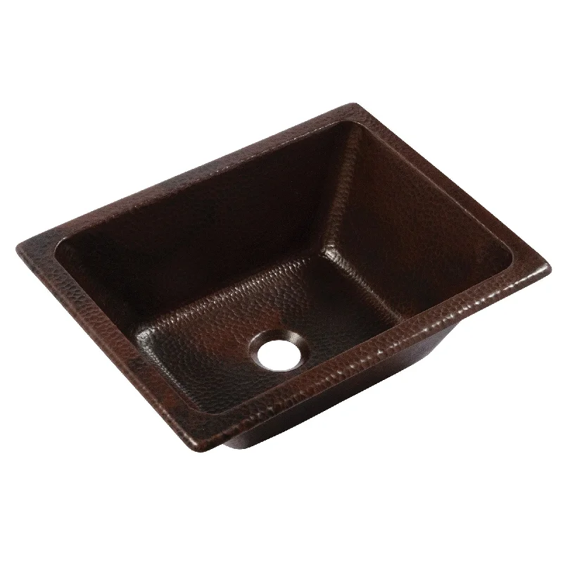 Hawking 17" Dual Flex Bathroom Sink in Copper