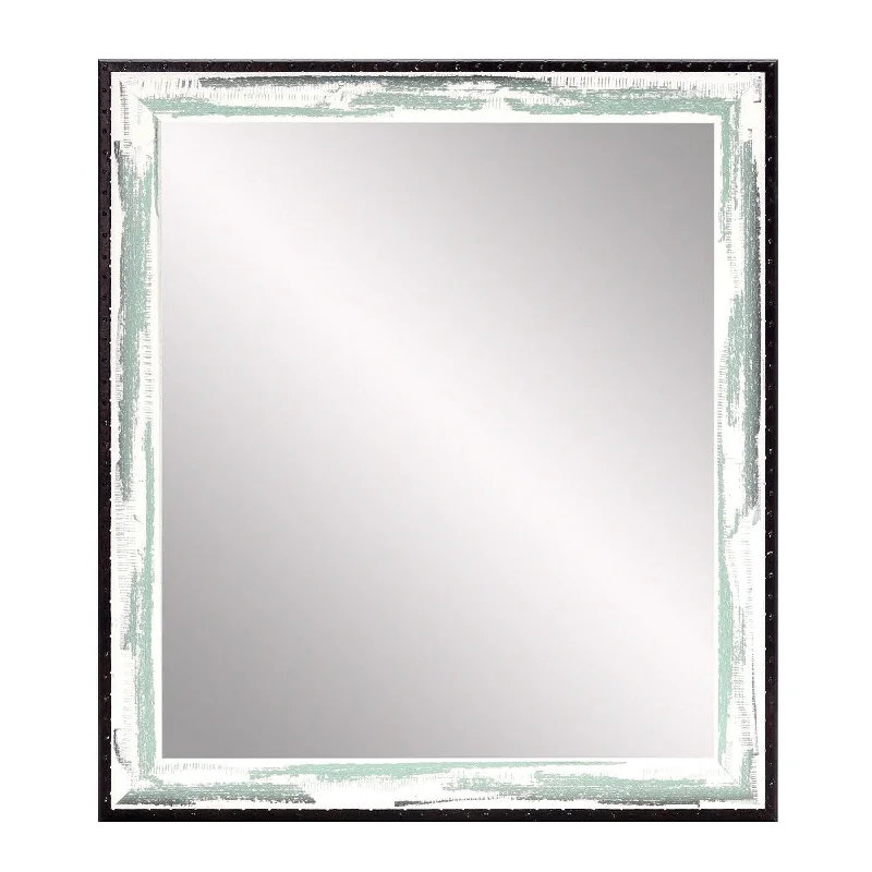 Industrial Sage Farmhouse Accent Mirror - Multi