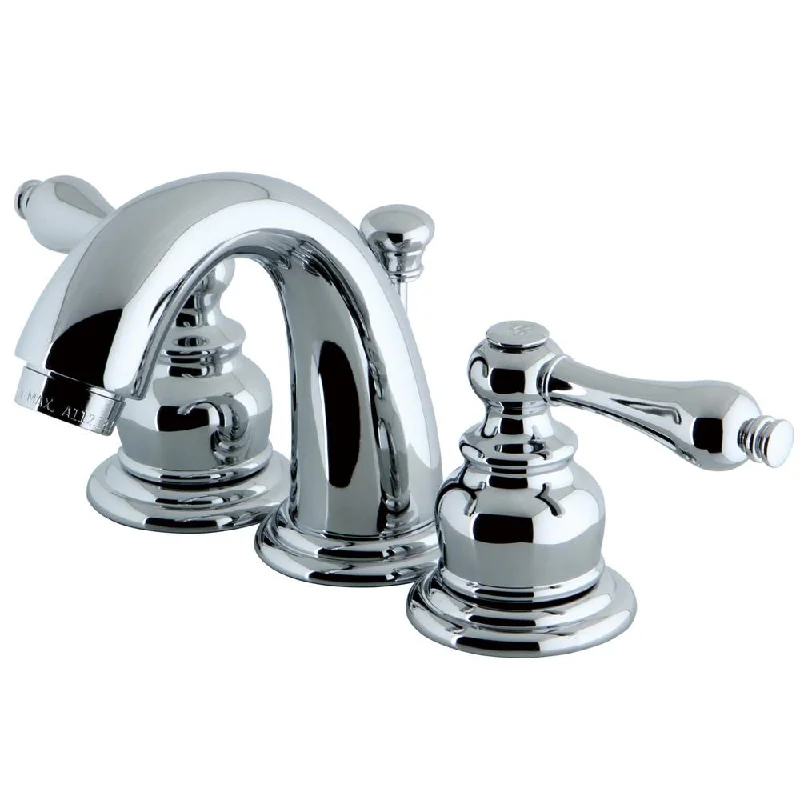 Kingston Chrome 2 Handle 4" to 8" Mini Widespread Bathroom Faucet KB911AL