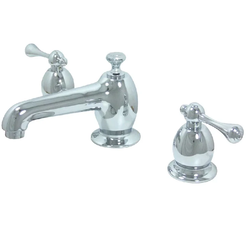 Kingston Chrome English Vintage Widespread Bathroom Faucet w\ drain KS7261BL