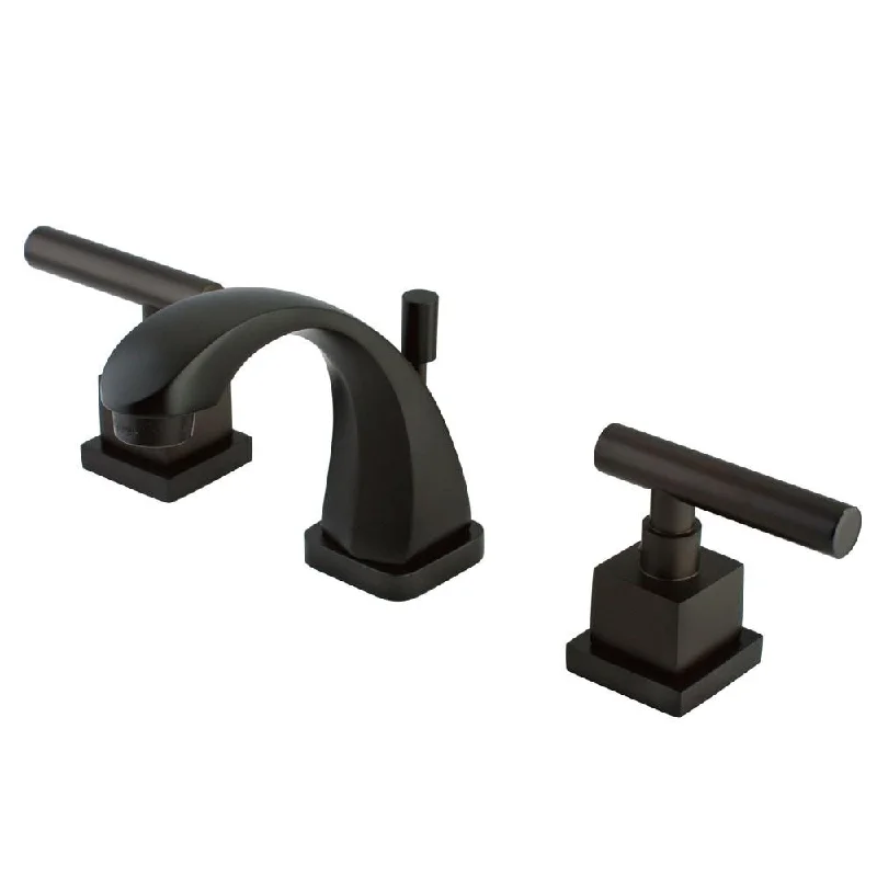 Kingston Claremont Oil Rubbed Bronze Mini-Widespread Bathroom Faucet KS4945CQL