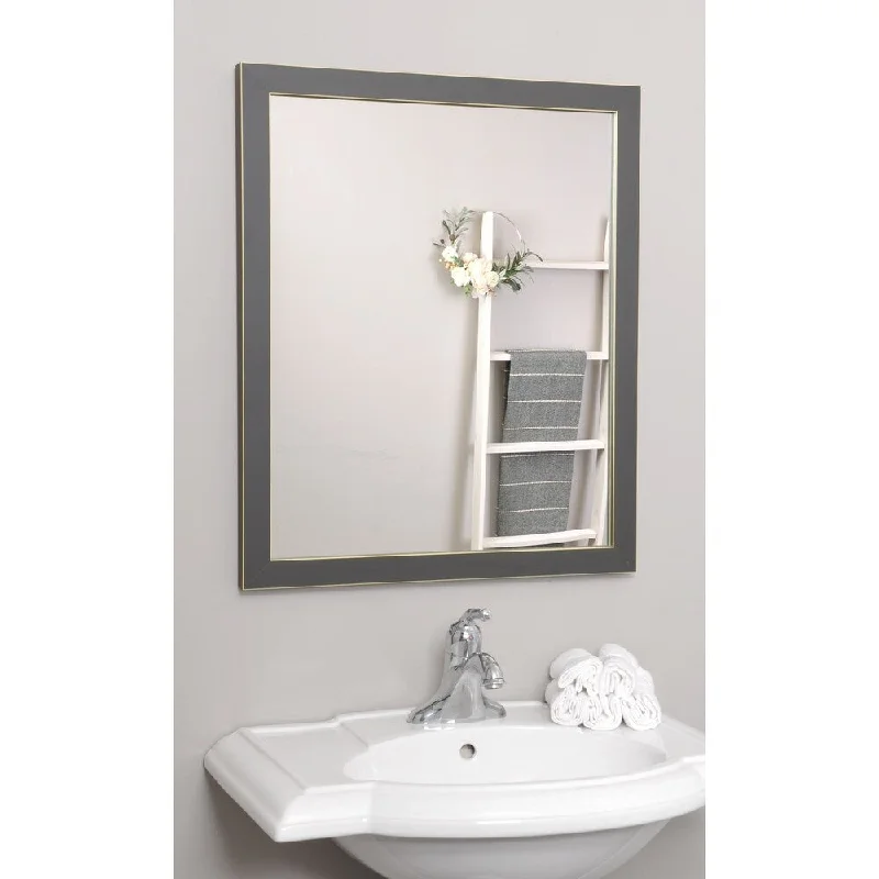 Minimal Designs Wall Mirrors - Charcoal