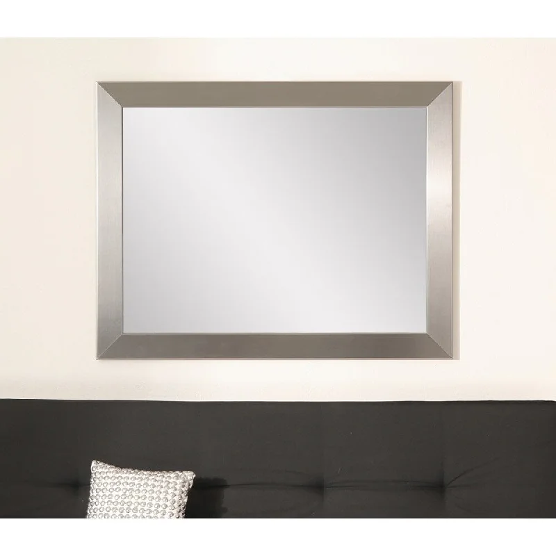 Modern Silver Wall Mirror