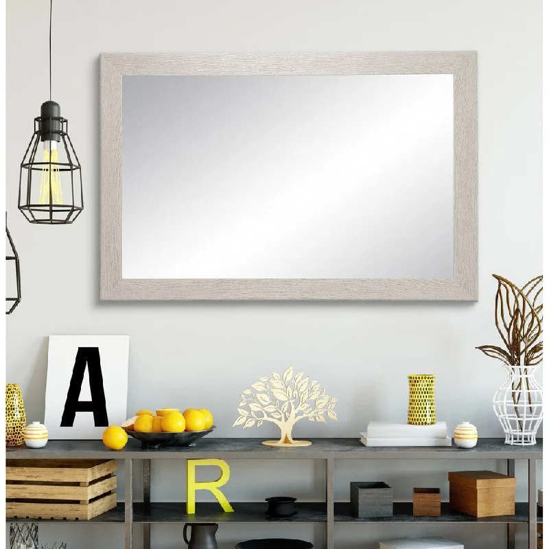 Natural Gray Grain Wall Mirror