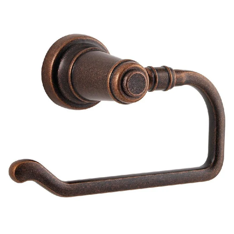 Price Pfister Ashfield Single Post Toilet Paper Holder in Rustic Bronze 763732