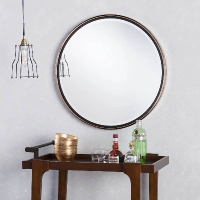 Round Wall Mirror - Gold