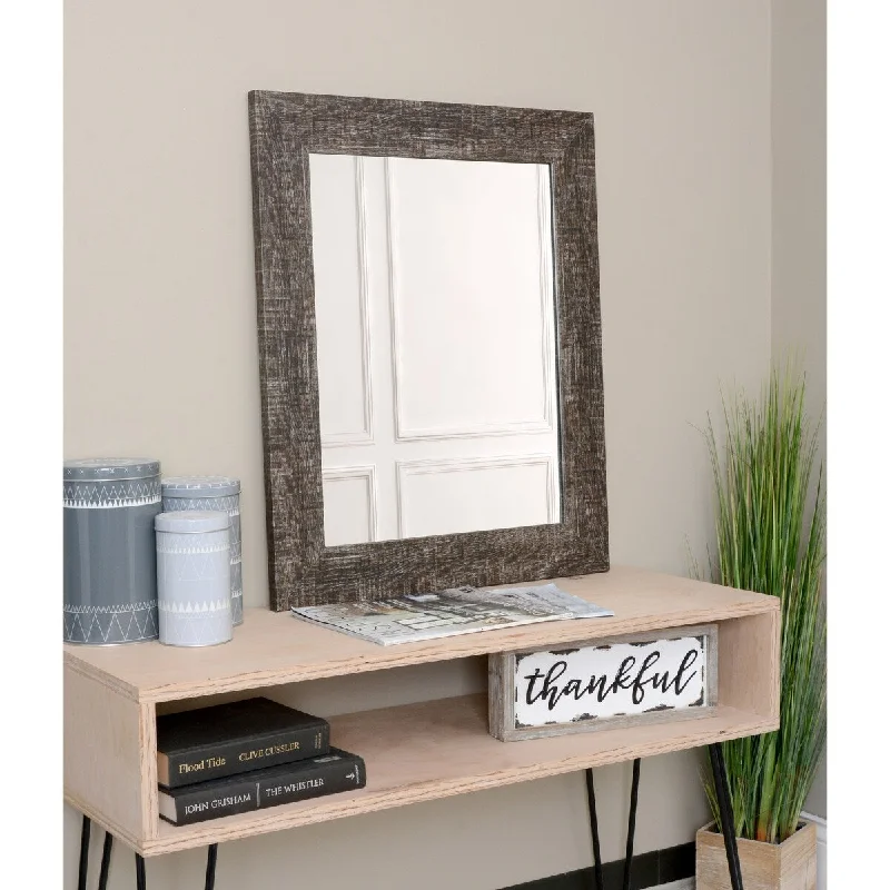 Rustic Brown Wall Mirror