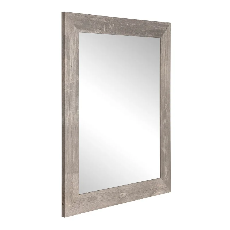 Urban Frontier Barnwood Wall Mirror - Brown