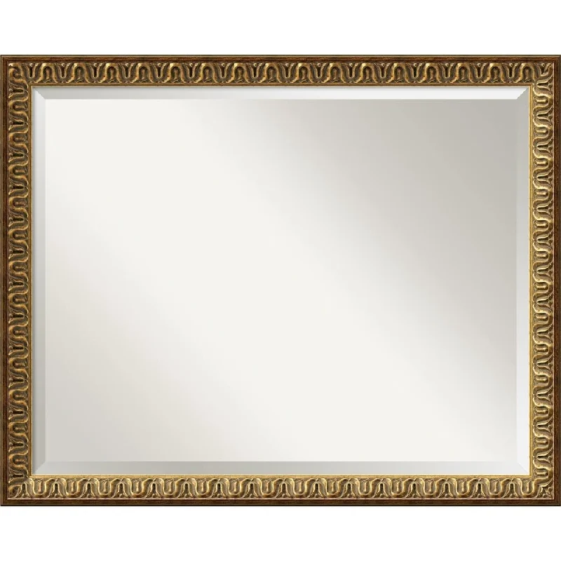 Wall Mirror Large, Solare Gold 31 x 25-inch - large - 31 x 25-inch