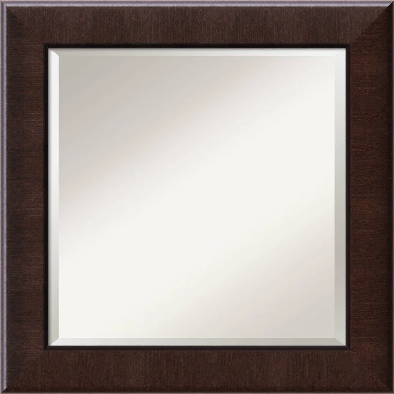 Wall Mirror Square, Dark Umber 26 x 26-inch - square - 26 x 26-inch