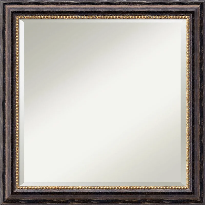 Wall Mirror Square, Tuscan Rustic 24 x 24-inch - square - 24 x 24-inch