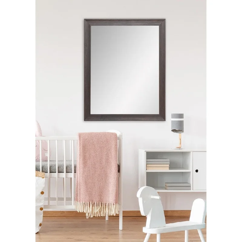 Wood Expressions Wall Mirror - Brown