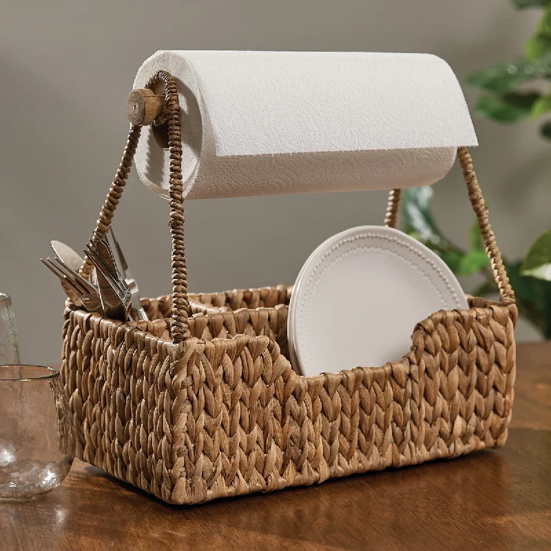 Hyacinth Caddy Paper Towel Holder - Park Designs