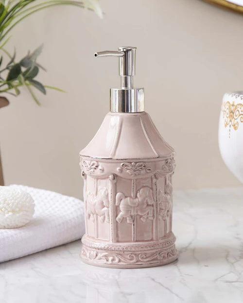 Swing Horse Soap Dispenser - Pink