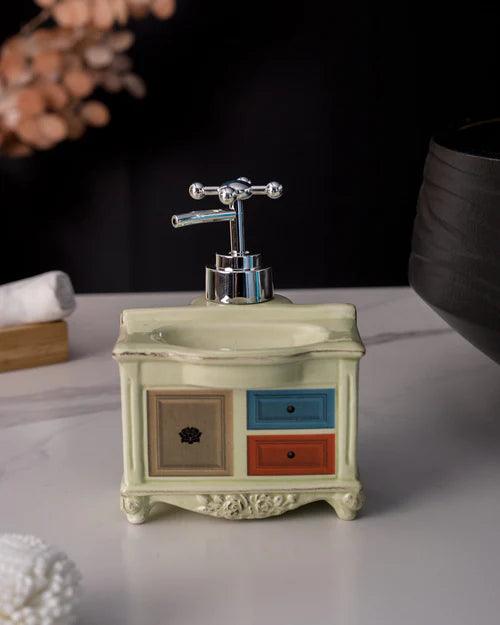 Vanity Cabinet Soap Dispenser - Yellow