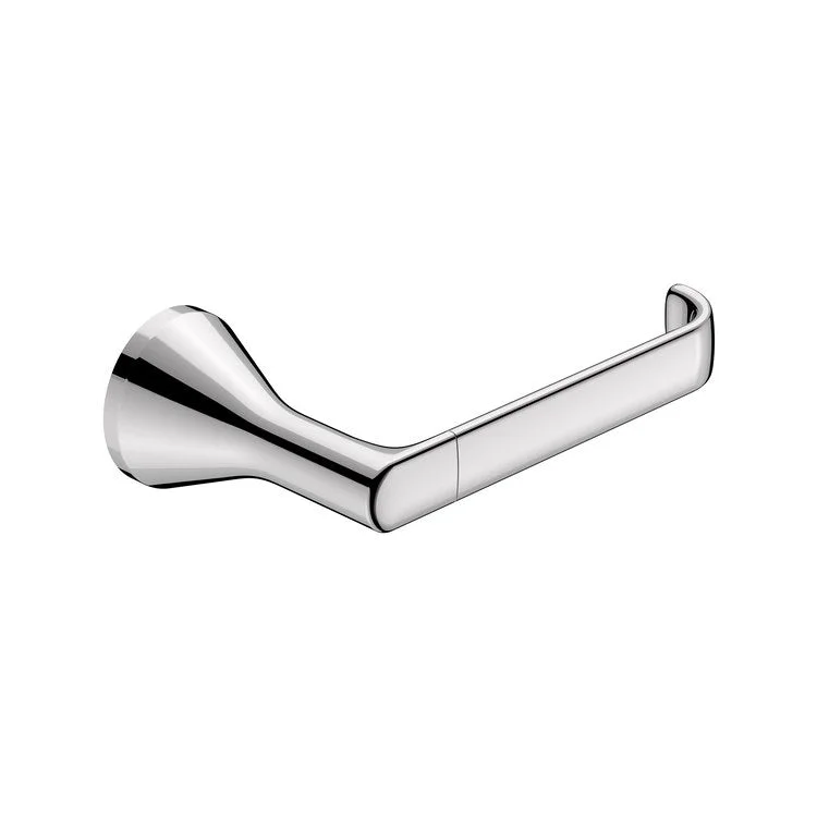 Toilet Paper Holder Aspirations Spring Bar Chrome Metal Wall Mount 7 Inch