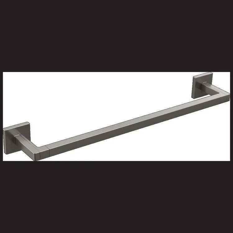 Towel Bar Frank Lloyd Wright 18 Inch Single Brilliance Luxe Steel Metal 3-5/16 Inch