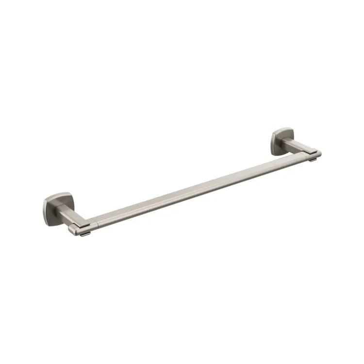 Towel Bar Allaria 18 Inch Single Brilliance Luxe Nickel Zinc 3-1/2 Inch