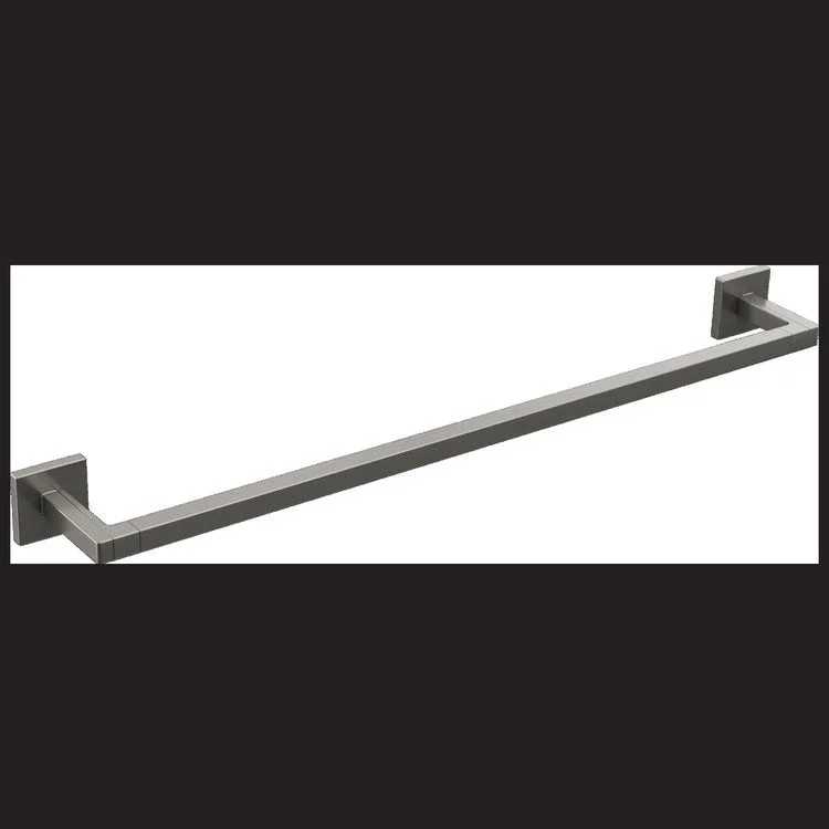 Towel Bar Frank Lloyd Wright 24 Inch Single Brilliance Luxe Steel Brass 3-5/16 Inch