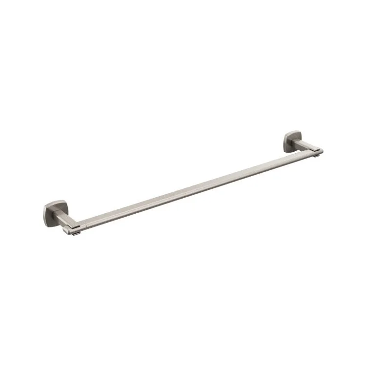 Towel Bar Allaria 24 Inch Single Brilliance Luxe Nickel Zinc 3-1/2 Inch