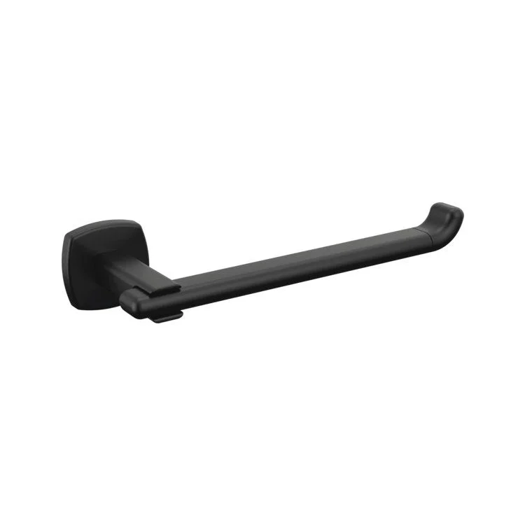 Toilet Paper Holder Allaria Matte Black 8-11/16 Inch 3-1/2 Inch Wall Mount