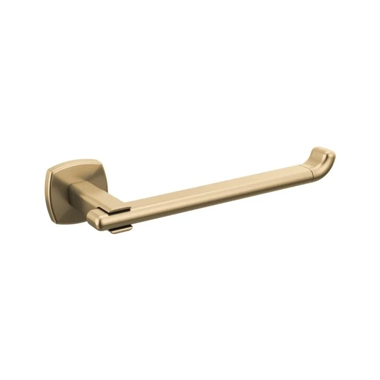 Toilet Paper Holder Allaria Brilliance Luxe Gold 8-11/16 Inch 3-1/2 Inch Wall Mount