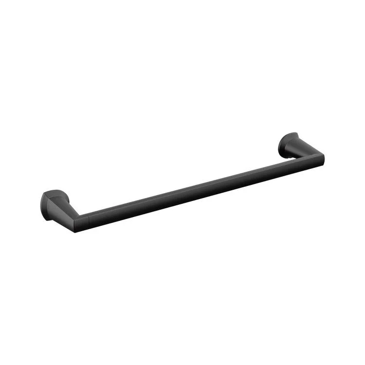 Towel Bar Galeon 18 Inch Matte Black 3-1/2 Inch Wall Mount