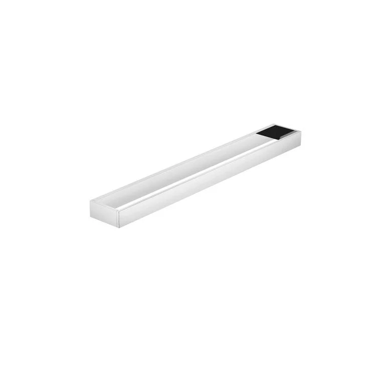 Towel Bar MEM 23-5/8 x 3-1/8 x 1-3/8 Inch Polished Chrome 3-1/8 Inch