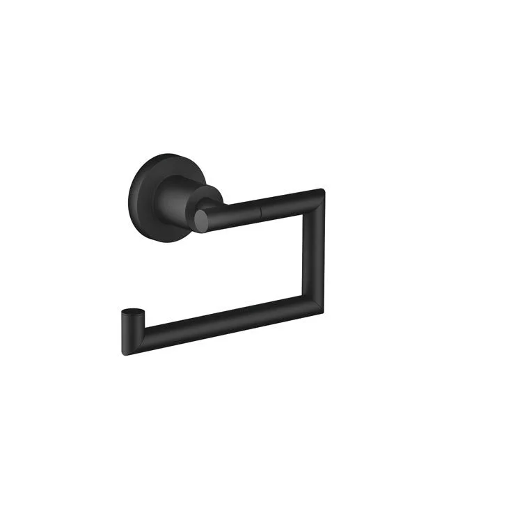 Toilet Paper Holder Tara without Cover Black Matte 2-7/8 Inch Wall Mount