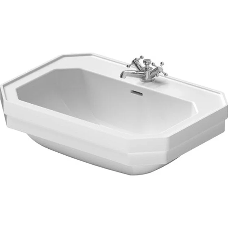 Lavatory Sink 1930 Series Wall Mount with Overflow 27-1/2 x 19-5/8 Inch Rectangle White