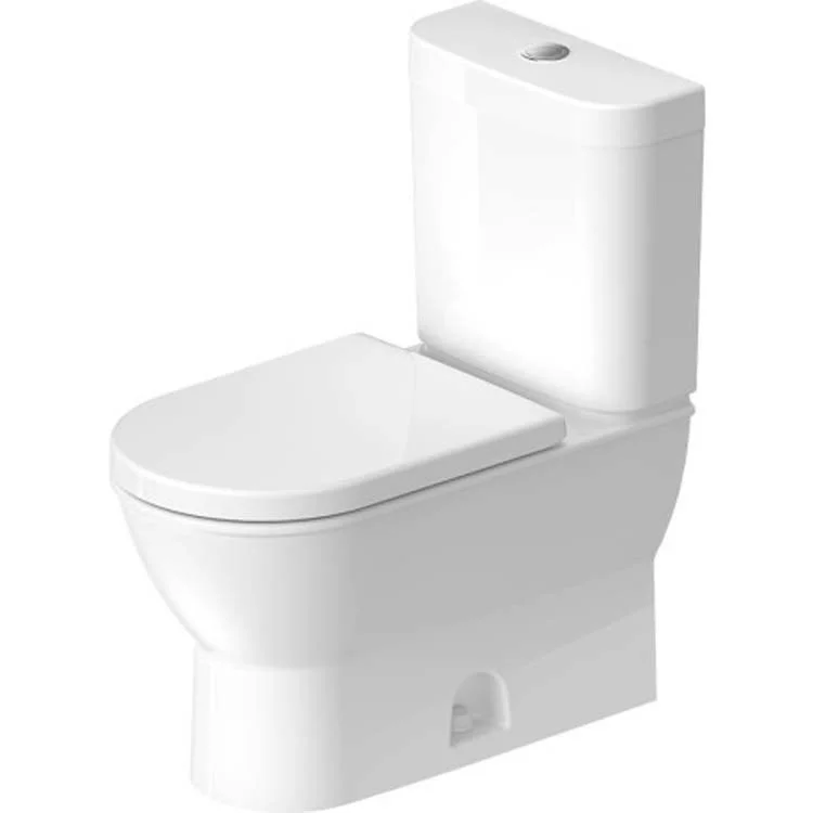 Toilet Darling New 2 Pieces Less Tank White Elongated 31-7/8 Inch