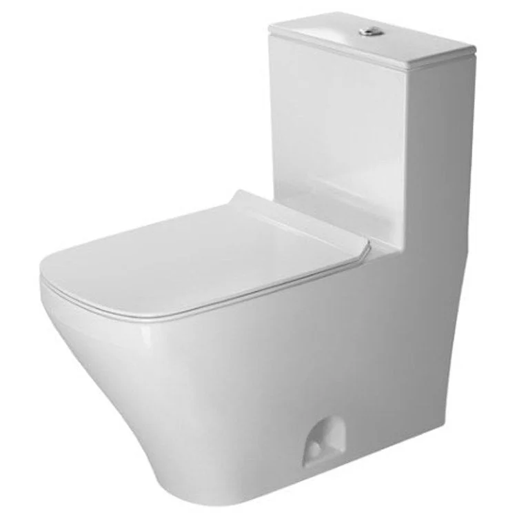 Toilet DuraStyle 1 Pieces WonderGliss Surface Treatment White Elongated 28-1/2 Inch 1.28 Gallons per Flush Ceramic