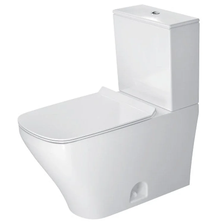 Toilet DuraStyle 2 Piece Less Tank WonderGliss Surface Treatment White Elongated 16-3/8 Inch 1.32 Gallons per Flush Dual Flush