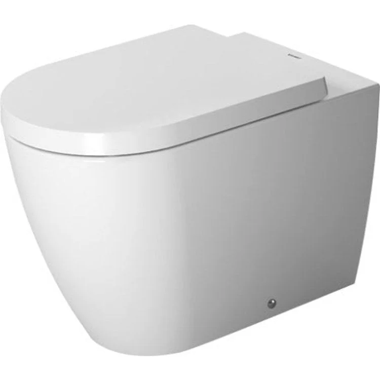 Toilet Bowl ME by Starck Elongated Back to Wall 1 Piece White 15-3/4 Inch 1.28 Gallon per Flush Ceramic