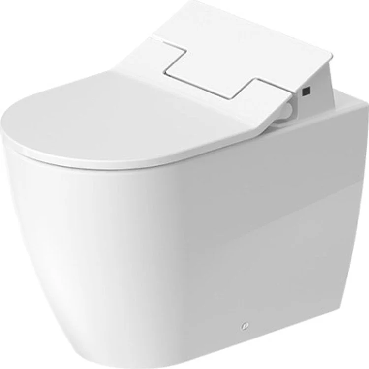 Toilet ME by Starck Back to Wall White Elongated 15-3/4 Inch 1.28 Gallons per Flush Ceramic