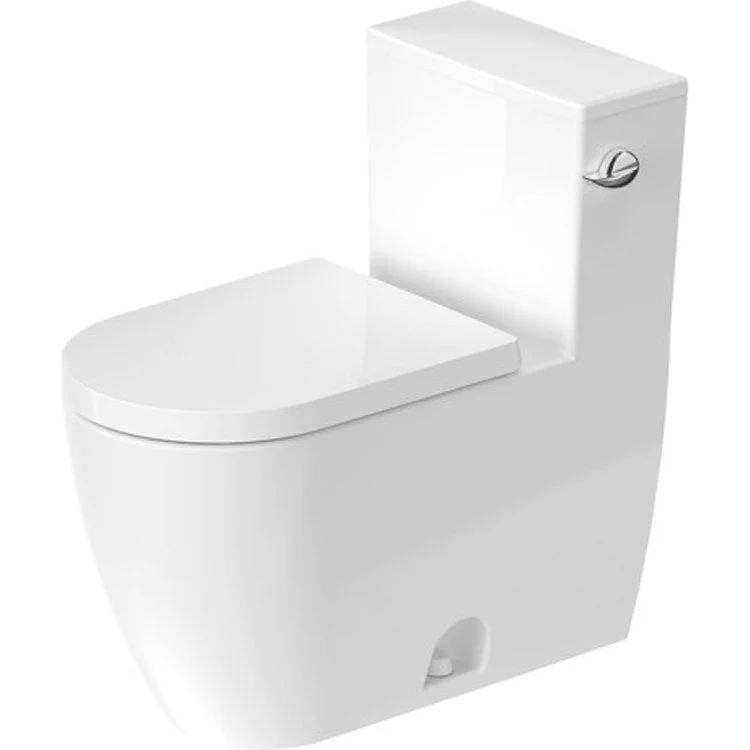 Toilet ME by Starck 1 Pieces Rimless White Elongated 27-1/2 Inch Single Flush Right