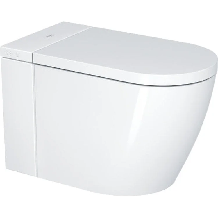 Toilet SensoWash I by Philippe Starck Lite Integrated HygieneGlaze White Elongated 17-3/8 Inch Ceramic