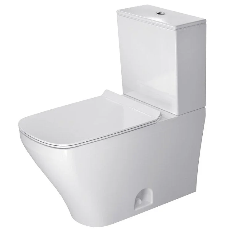 Toilet DuraStyle 2 Piece Less Seat White Elongated 15-3/4 Inch 1.28 Gallons per Flush 12 Inch Rough-In Ceramic