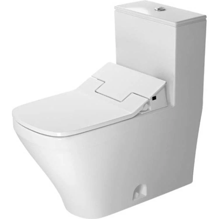 Toilet DuraStyle 1 Piece Slim with SensoWash Seat White Elongated 15-3/4 Inch 1.28 Gallons per Flush 12 Inch Rough-In Ceramic